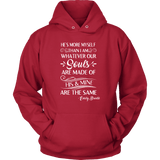 "He's more myself than i am" Hoodie - Gifts For Reading Addicts