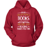 "In My Dream World" Hoodie - Gifts For Reading Addicts