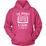 "The library" Hoodie - Gifts For Reading Addicts