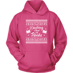 "Dashing Through The Books" Hoodie - Gifts For Reading Addicts