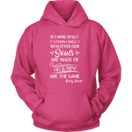 "He's more myself than i am" Hoodie - Gifts For Reading Addicts