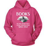 "Books" Hoodie - Gifts For Reading Addicts