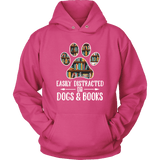 "Dogs and books" Hoodie - Gifts For Reading Addicts