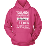 "You and i" Hoodie - Gifts For Reading Addicts