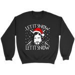 "Let It Snow" Sweatshirt - Gifts For Reading Addicts