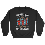 "Get More Books" Sweatshirt - Gifts For Reading Addicts