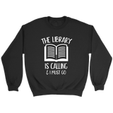 "The library" Sweatshirt - Gifts For Reading Addicts