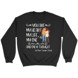 "My heart my life" Sweatshirt - Gifts For Reading Addicts