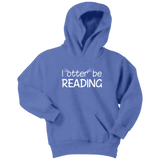 "I otter be reading"YOUTH HOODIE - Gifts For Reading Addicts