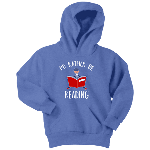 "I'd rather be reading"YOUTH SHIRT - Gifts For Reading Addicts