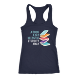 "A Book A Day" Women's Tank Top - Gifts For Reading Addicts