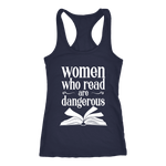 "Women who read" Women's Tank Top - Gifts For Reading Addicts