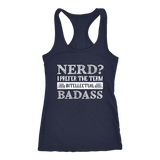 "Nerd?" Women's Tank Top - Gifts For Reading Addicts