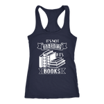 "It's Not Hoarding If It's Books" Women's Tank Top - Gifts For Reading Addicts