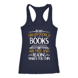 "In My Dream World" Women's Tank Top - Gifts For Reading Addicts