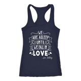 "We fall in love" Women's Tank Top - Gifts For Reading Addicts