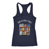 "This is how i roll" Women's Tank Top - Gifts For Reading Addicts