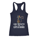 "Cats and books" Women's Tank Top - Gifts For Reading Addicts