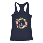 "Books & Coffee" Women's Tank Top - Gifts For Reading Addicts