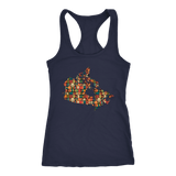 "Canada Bookish Map" Women's Tank Top - Gifts For Reading Addicts