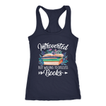 "Introverted But Willing To Discuss Books" Women's Tank Top - Gifts For Reading Addicts