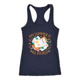 "My Summer Is All Booked" Women's Tank Top - Gifts For Reading Addicts