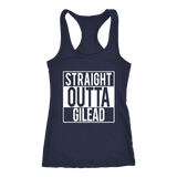 "Straight outta gilead" Women's Tank Top - Gifts For Reading Addicts