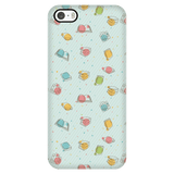 Colorful Bookish Pattern Phone Case Green - Gifts For Reading Addicts