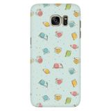 Colorful Bookish Pattern Phone Case Green - Gifts For Reading Addicts