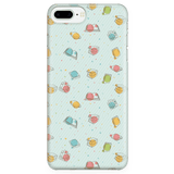 Colorful Bookish Pattern Phone Case Green - Gifts For Reading Addicts