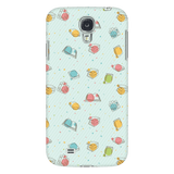 Colorful Bookish Pattern Phone Case Green - Gifts For Reading Addicts