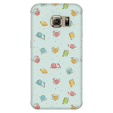 Colorful Bookish Pattern Phone Case Green - Gifts For Reading Addicts