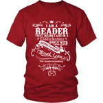 I am a reader Unisex T-shirt - Gifts For Reading Addicts