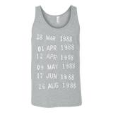 Library Stamp Unisex Tank - Gifts For Reading Addicts