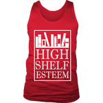 High Shelf Esteem Mens Tank - Gifts For Reading Addicts