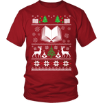 Christmas Ugly Unisex T-shirt - Gifts For Reading Addicts