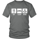 Eat, Sleep, Read Unisex T-shirt - Gifts For Reading Addicts