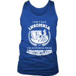 I dont have insomnia I'm suffering from Librocubicularism, Mens Tank Top - Gifts For Reading Addicts