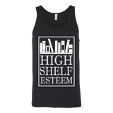 High Shelf Esteem Unisex Tank - Gifts For Reading Addicts