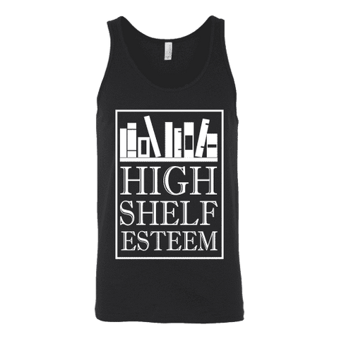 High Shelf Esteem Unisex Tank - Gifts For Reading Addicts