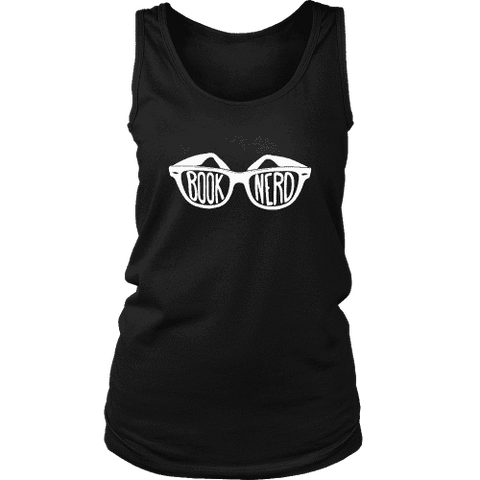 Book Nerd Womens Tank Top - Gifts For Reading Addicts