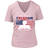 Freadom V-neck - Gifts For Reading Addicts