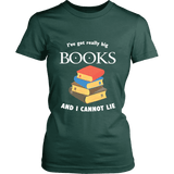 I've Got really Big Books Fitted T-shirt - Gifts For Reading Addicts