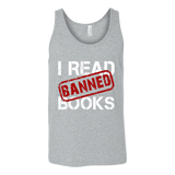 I Read Banned Books Unisex Tank Top - Gifts For Reading Addicts