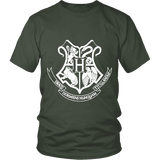 The Hogwarts Crest Unisex T-shirt - Gifts For Reading Addicts