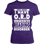 Stay Away i have O.R.D - Gifts For Reading Addicts