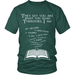 They say you are what you read, therefore ... - Gifts For Reading Addicts