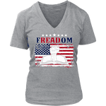 Freadom V-neck - Gifts For Reading Addicts