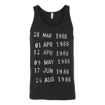 Library Stamp Unisex Tank - Gifts For Reading Addicts