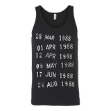 Library Stamp Unisex Tank - Gifts For Reading Addicts